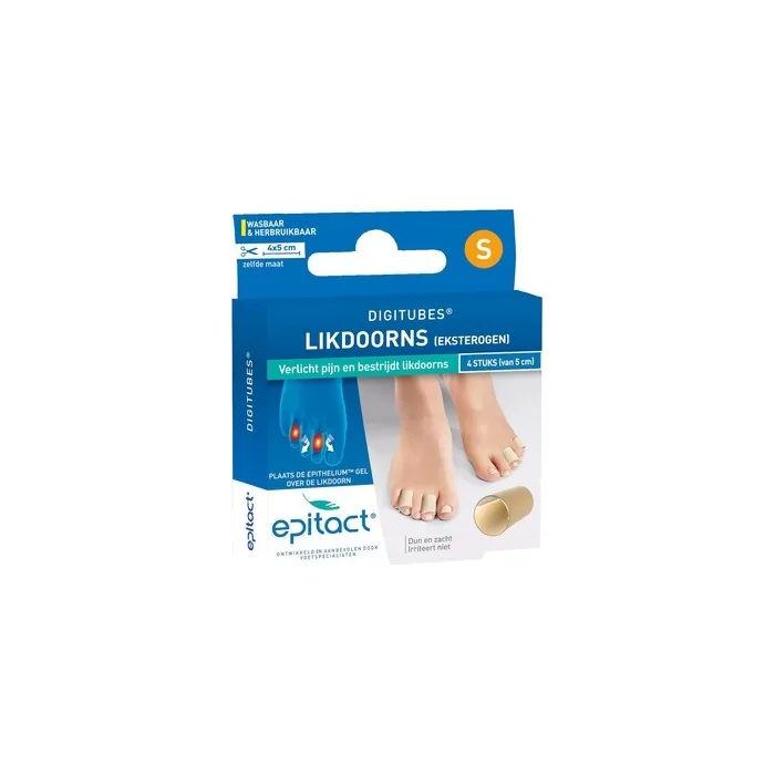 Epitact Digitube Toe Protector For Corns And Exostoses Size S 5 Cm