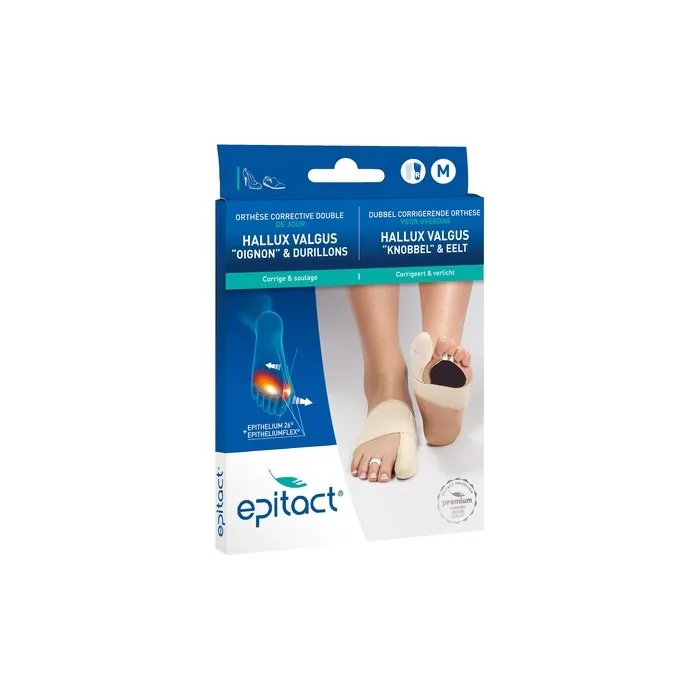Epitact Hallux Valgus Knobbel+ Eelt Rechts - Medium