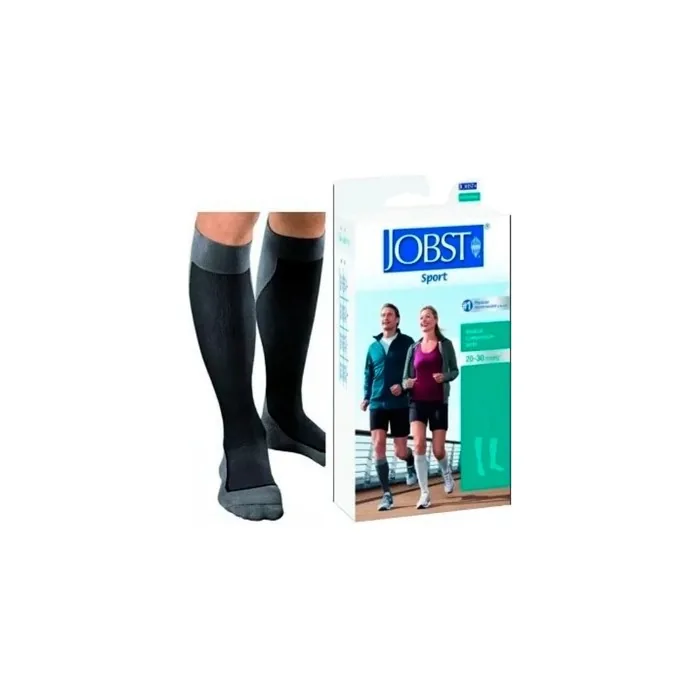 Jobst Jobst Sport Sock Black Grey Extra Large