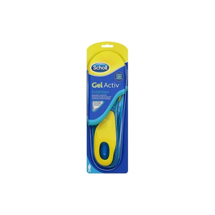 Scholl Men's Gel Activ Everyday Insoles