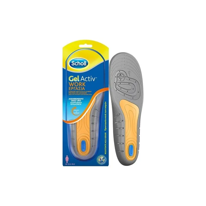 Dr. Scholl Gel Activ Professional Women Insoles Sizes 38-42