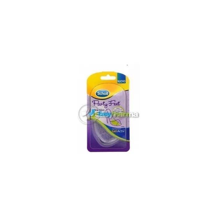 Scholl's Wellness Company Dr Scholl Party Feet Ultra Slim Gel Cushions Transparent 1 Pair
