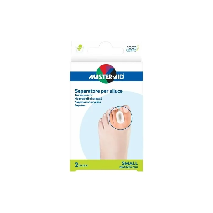 Masteraid Foot Care Gel Toe Separator Small Pack Of 2