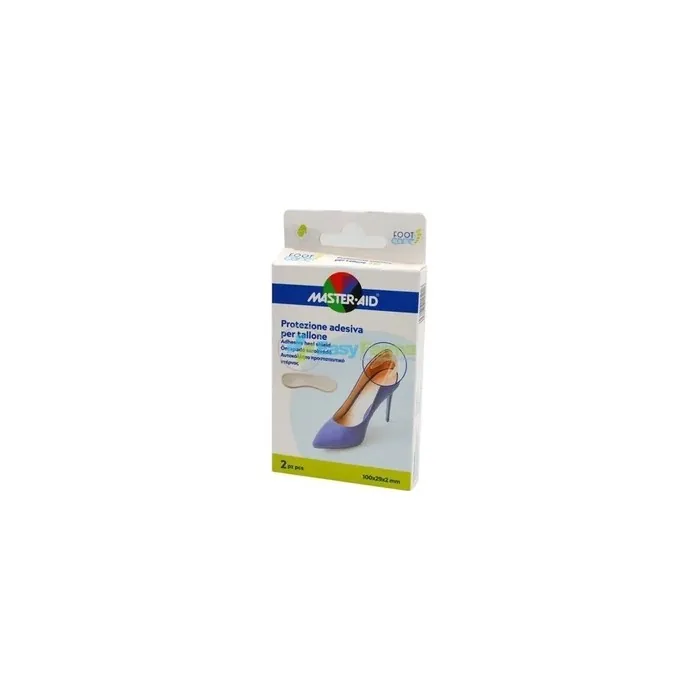 Pietrasanta Pharma Master Aid Foot Care Adhesive Protection For Heel 100x29x2 Mm 2 Pieces