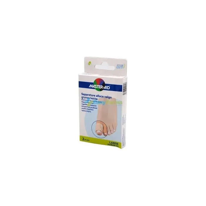 Pietrasanta Pharma Master Aid Foot Care Separator For Hallux Valgus Day And Night Size Large 2 Separators