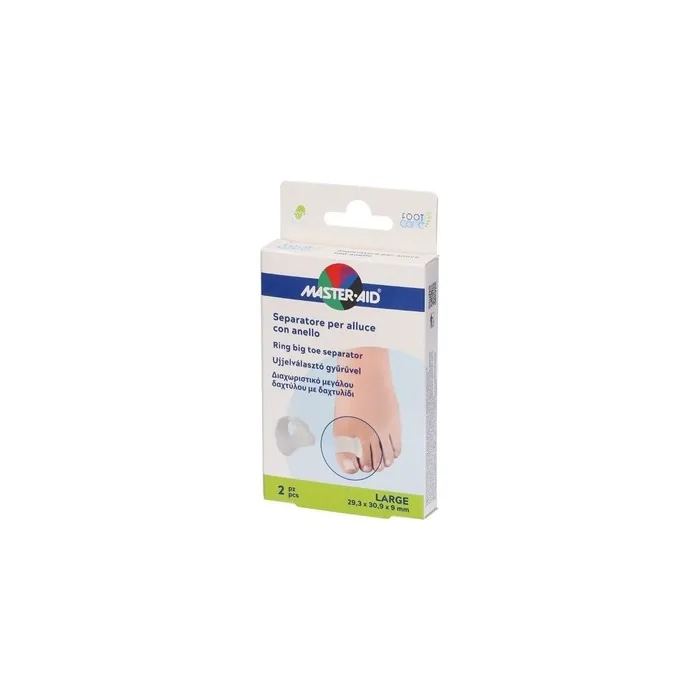 Master-Aid Footcare Large Hallux Separator with Ring - Pack of 2
