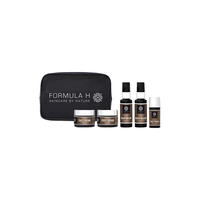 Formula H Real Men Natural Hydrating Foot Cream Hand Cream Hair Shampoo Cleansing Body Wash Antiwrinkle Cream Set