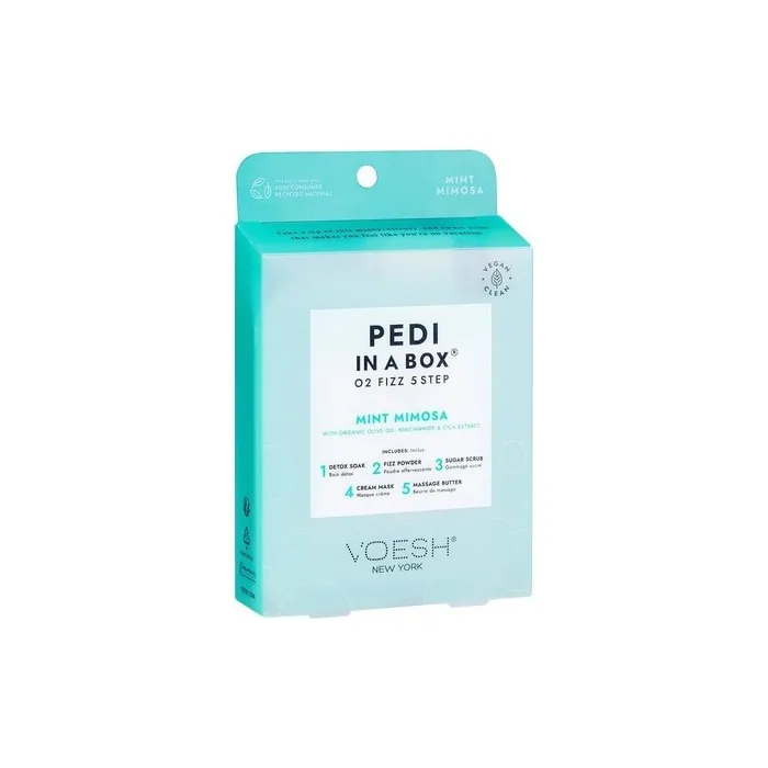 Voesh Pedi In A Box 02 Fizz Intensive Foot Treatment Mintmosa Scent