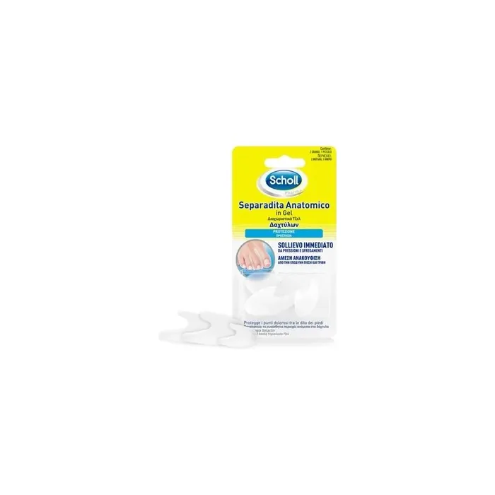 Scholl's Wellness Company Srl Dr Scholl Anatomical Gel Separator 3 Pieces