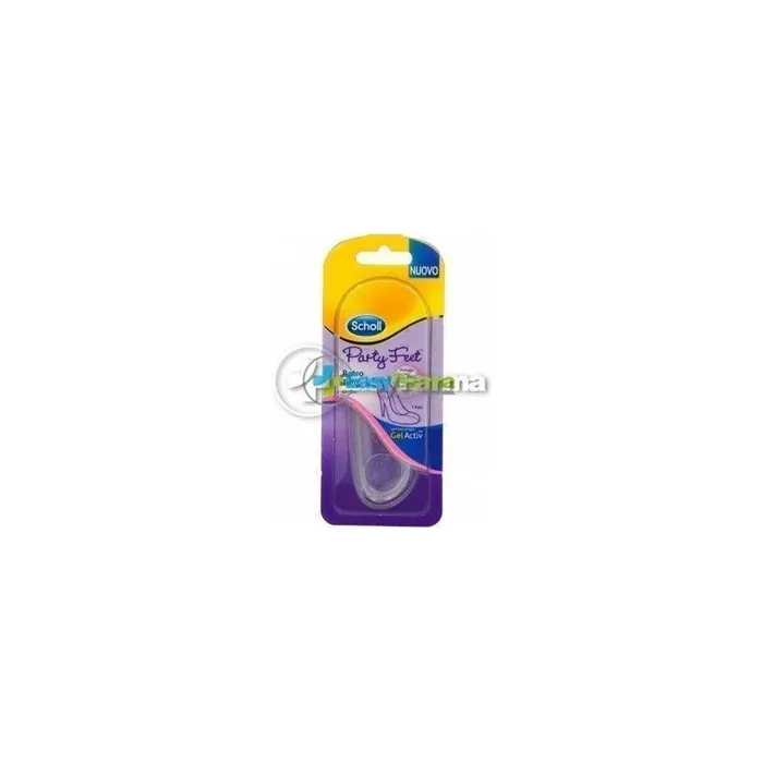 Scholl's Wellness Company Dr Scholl Party Feet Retro Gel Cushions Transparent 1 Pair