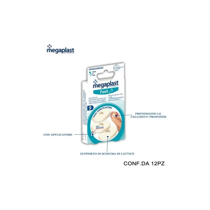 Megaplast Feet Ml 9 Oval Lattice Paracalli Pack Of 9 12 Pieces