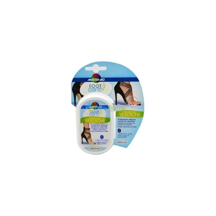 Pietrasanta Pharma Master Aid Foot Care Blister Protection For Toes 5 Plasters 60x20 Mm