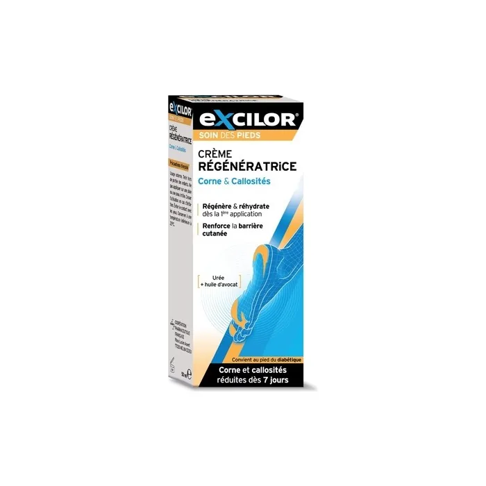 Excilor Anti-Collisites Regenerating Cream Foot Care 50ml