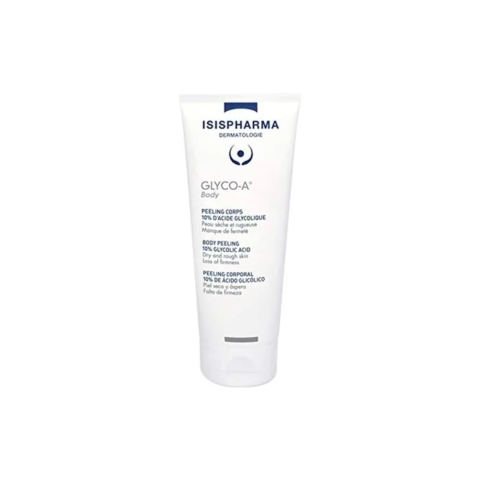 Isispharma Glyco-A Body Cream for Dry Skin - Exfoliating Cream to Soften