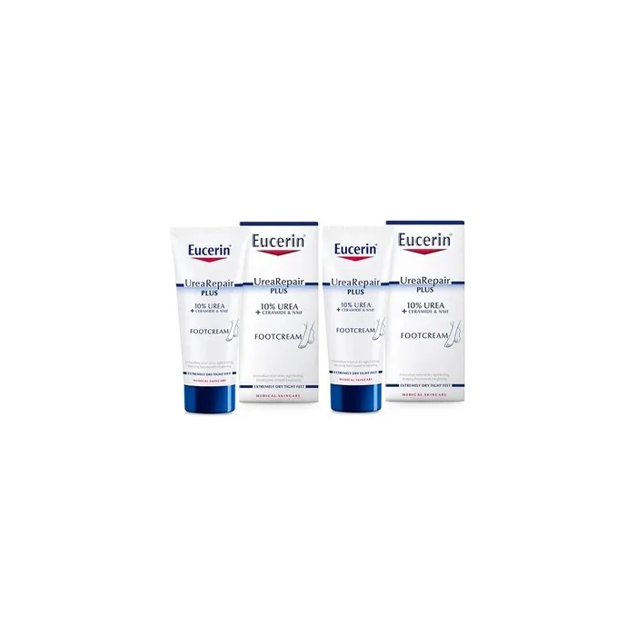 Eucerin Urearepair Plus Foot Cream 2x100ml