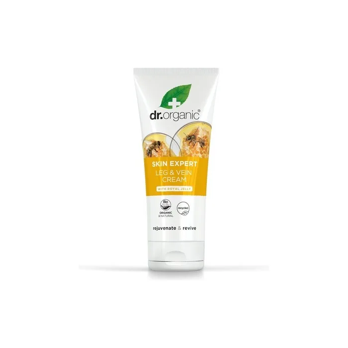 Dr Organic Skin Expert Leg & Vein Cream with Organic Royal Jelly Moisturising
