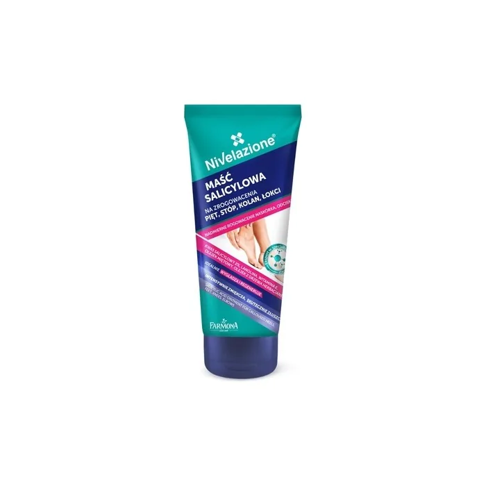 Farmona Nivelazione Salicylic Ointment For Calluses On Heels, Feet, Knees, And Elbows 75ml