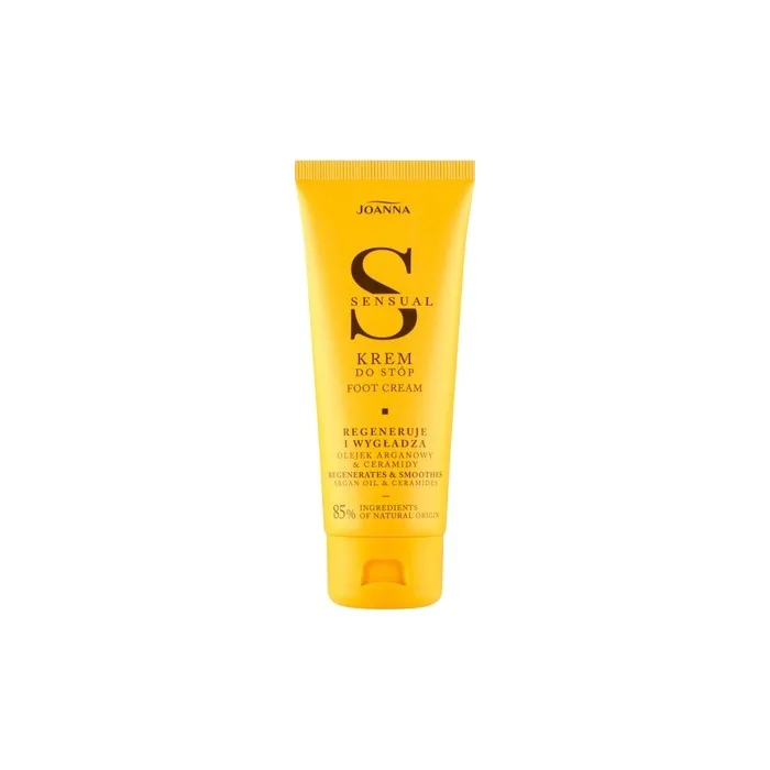 Joanna Sensual Regenerating Foot Cream With Argan Oil 100g