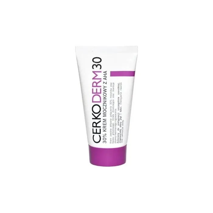 Cerkoderm 30 Urea Cream With Aha 50ml - Moisturizing Urea Cream