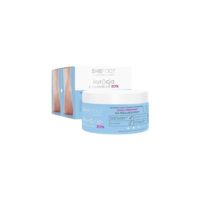 Shefoot Laboratories Regenerating Vitamin Ointment For Cracked Heels With Urea 20