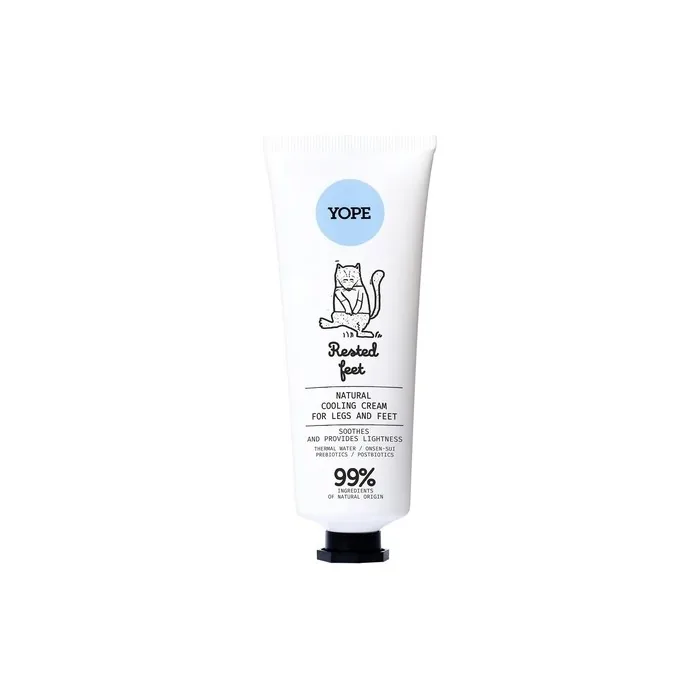 Yope Foot Cream 99% Natural Ingredients Refreshed Feet Natural Cooling