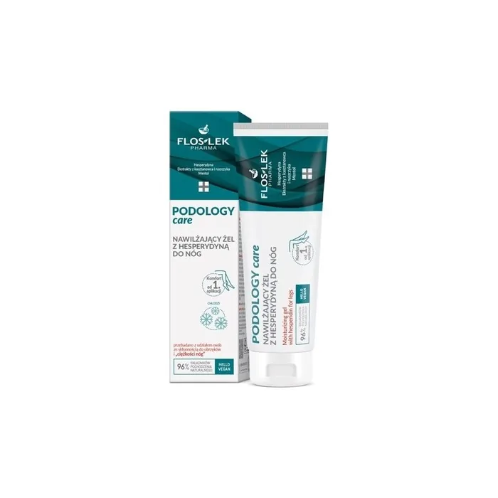 Podology Care Moisturizing Gel With Hesperidin For Feet 80g Floslek