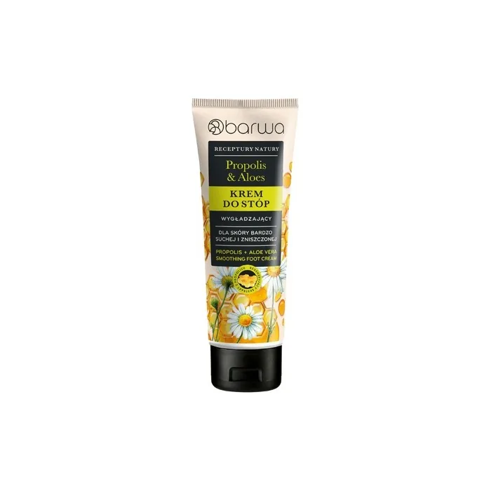 Barwa Natural Recipes Foot Cream Smoothing Propolis & Aloe 100 Ml