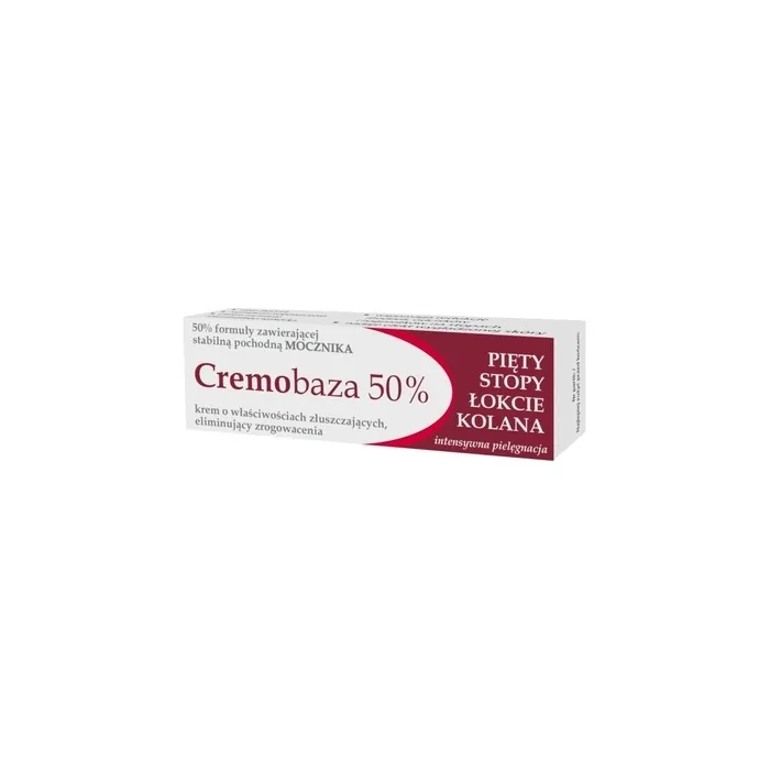 FARMAPOL CREMOBAZA 50% Urea Exfoliating Cream for Heels, Feet, Elbows, and Knees 100ml