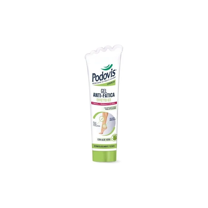 Podovis Anti-Path Gel Refreshing and Deactivating Tired Leg Cream Immediate Relief Soft and Moisturizing Skin Eliminates Heaviness and Fatigue 150ml