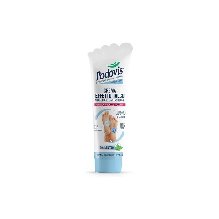 Podovis Talcum Effect Cream Anti Odour Foot Cream 100ml
