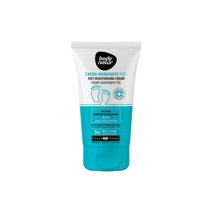 Bodynatur Moisturizing Foot Cream Hydrates Softens and Protects Skin