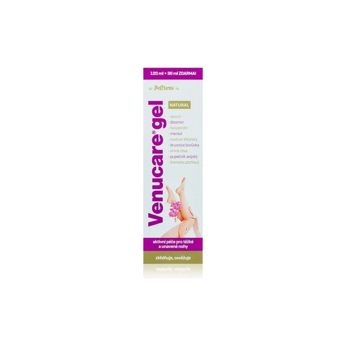 Medpharma Venucare Gel Natural Gel For Tired Feet 150 Ml