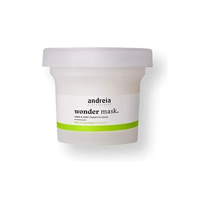 Andreia Professional Foot Mask Hand Mask with Kiwi and Cucumber Extracts 200g