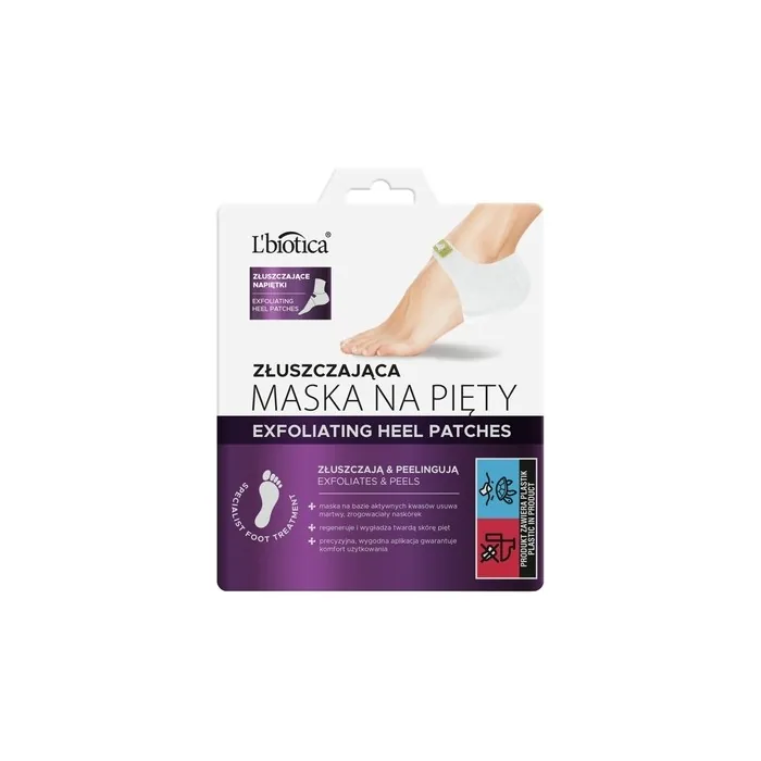 L'Biotica Exfoliating Foot Mask 18g