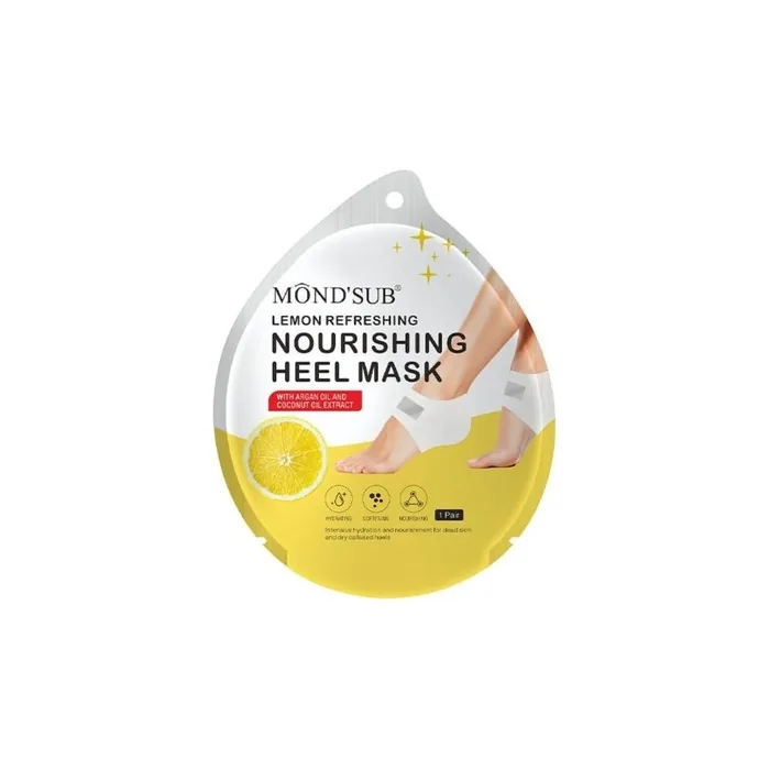 Mond'sub Foot Care Pads, Lemon, 1 Pair