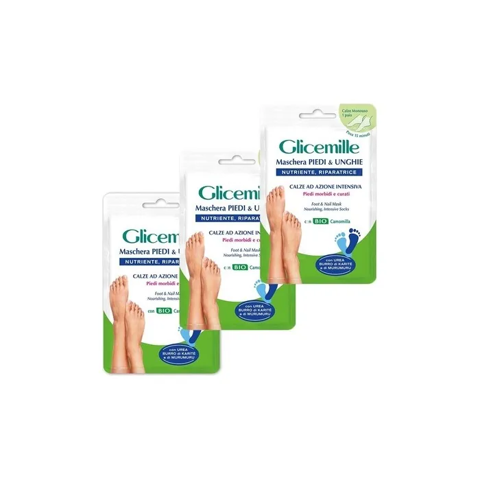Glicemille Nutritive Foot and Nail Mask