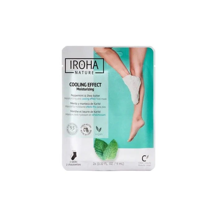 Iroha Nature Relaxing Socks for the Feet with Mint and Shea Butter