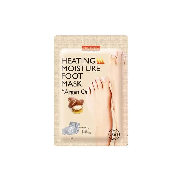 Purederm P/D Heating Moisture Foot Mask Argan Oil