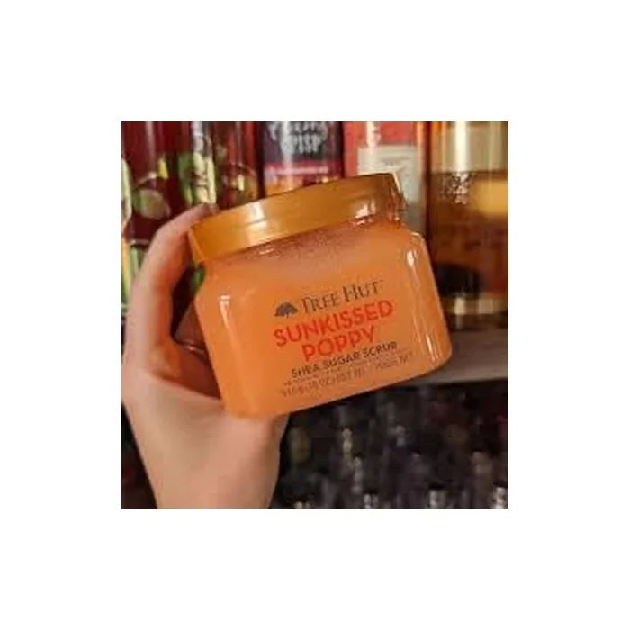 Tree Hut Sunkissed Poppy Shea Sugar Scrub 18 oz