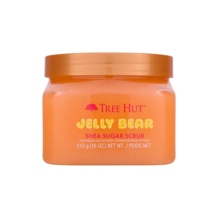 Tree Hut Jelly Bear Shea Sugar Scrub Exfoliating Hydrating Moisturizing Body