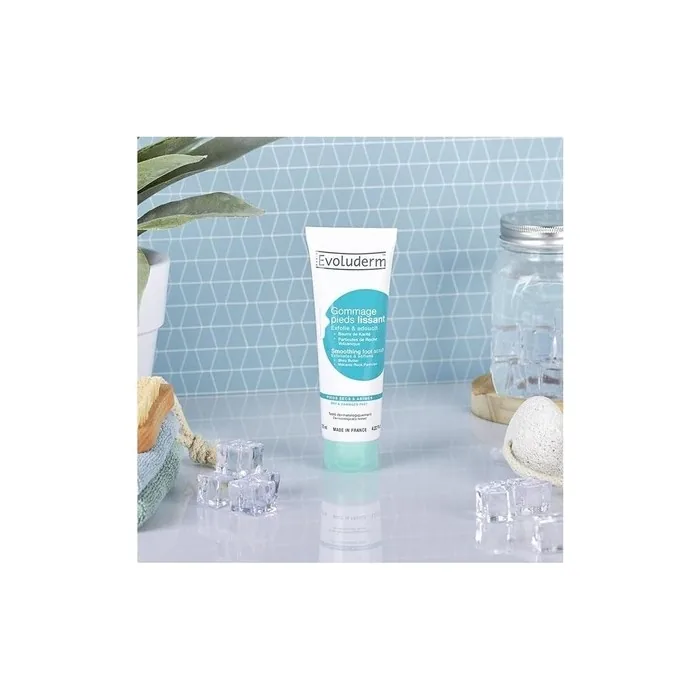Evoluderm Smoothing Foot Scrub 125ml Naturally Derived Ingredients