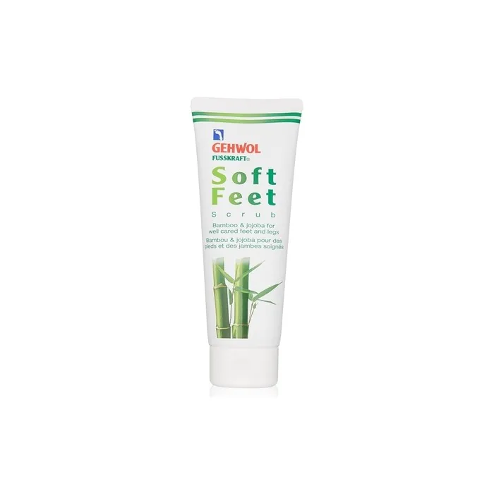 Gehwol Soft Feet Scrub Peeling Bamboo and Jojoba 125ml 4.4 oz