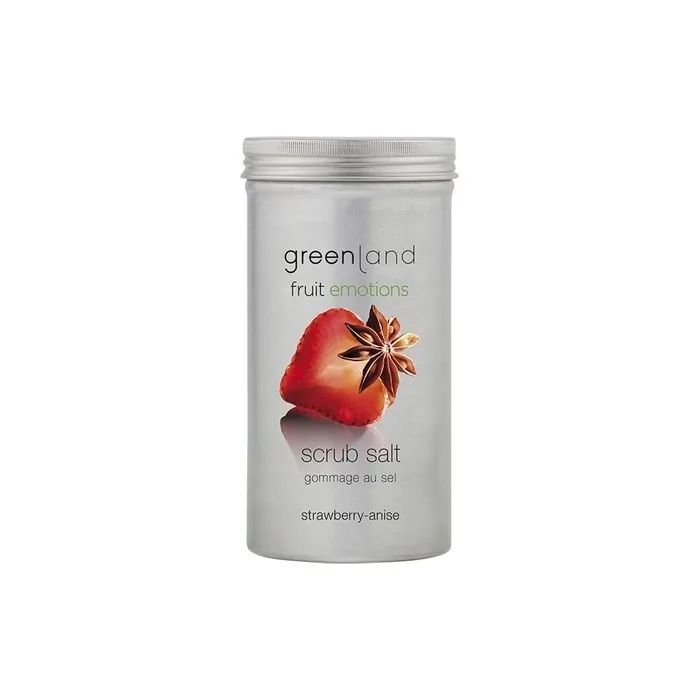 Greenland Exfoliating Salt with Strawberry Anise Pampering Foot and Body Exfoliation