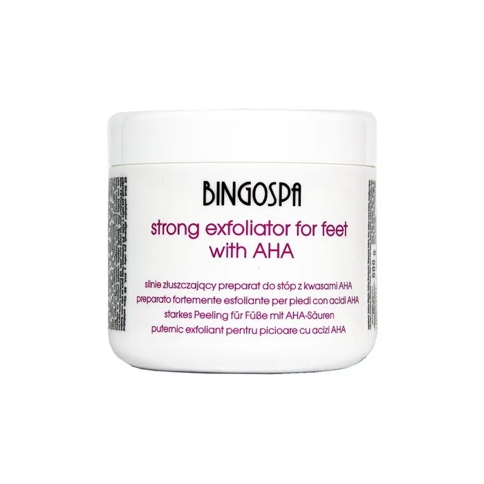 Bingo Spa Strong Exfoliating Foot Preparation With 50% Aha Acids 600g