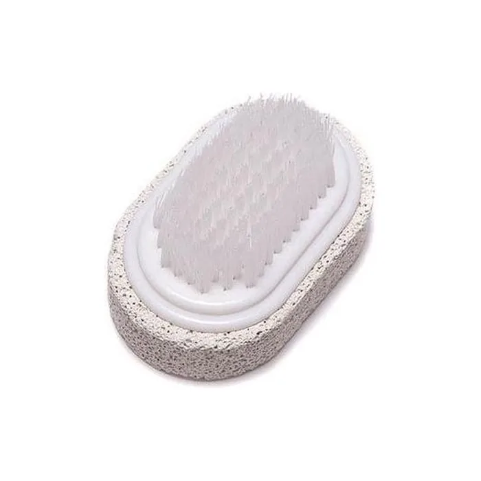 Donegal Natural Mineral Pumice Foot Brush for Gentle Cleaning and Callus Removal