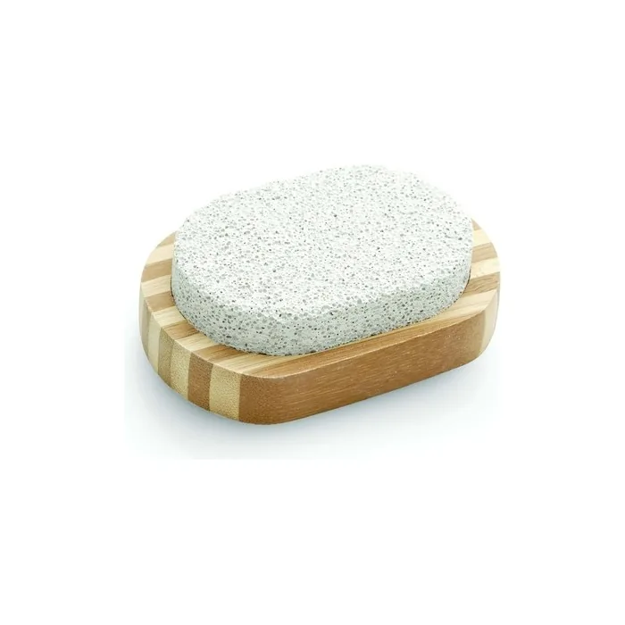 Oval Pumice Stone with Holder