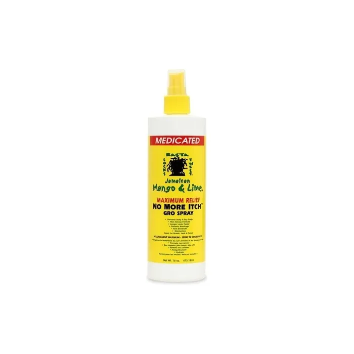 Jamaican Mango No More Itch Gro Spray Maximum 16 Ounce