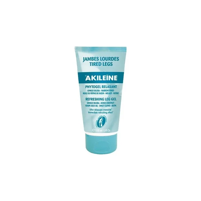 Akileine Tired Legs Gel 150ml - Refreshing Gel For Tired Legs