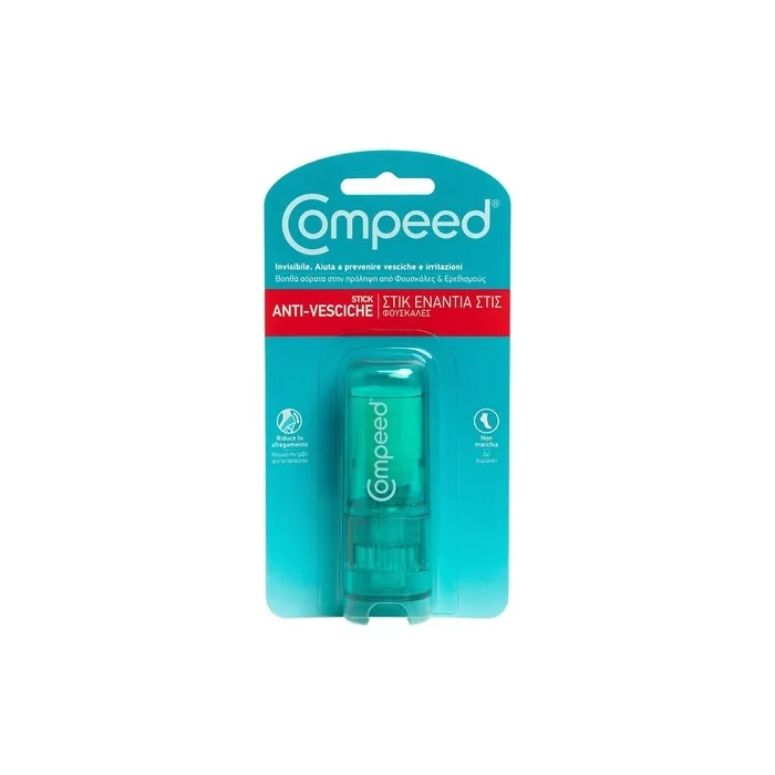 COMPEED Anti Blistering Stick Invisible and Stain Ideal for Open Shoes 8ml