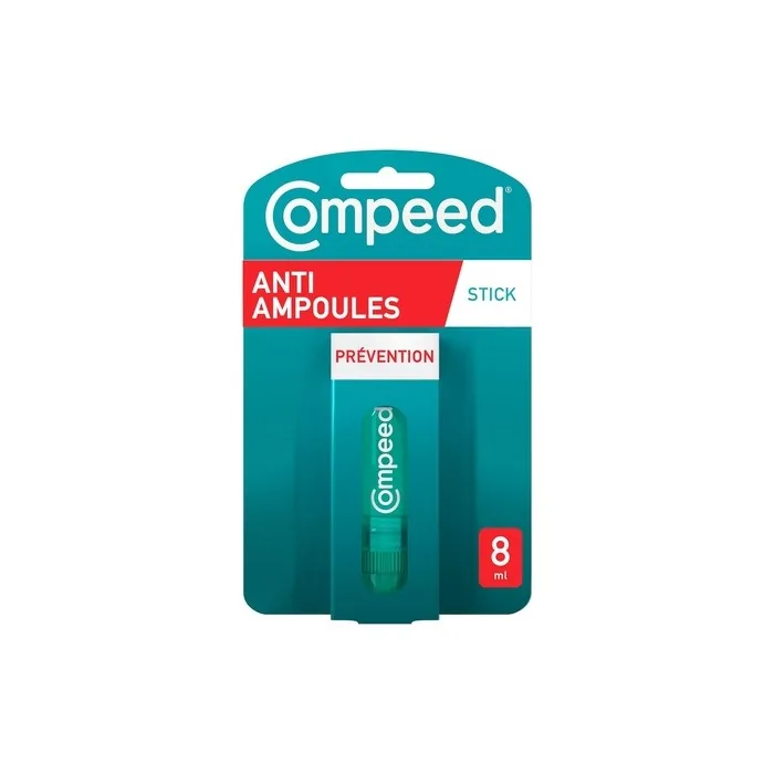 Compeed Anti-Blister Foot Care Stick 10ml Transparent/Green